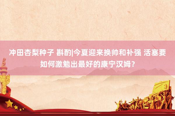 冲田杏梨种子 斟酌|今夏迎来换帅和补强 活塞要如何激勉出最好的康宁汉姆？