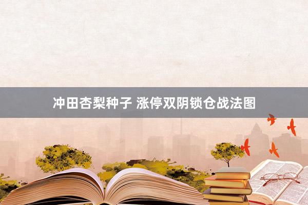 冲田杏梨种子 涨停双阴锁仓战法图